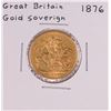 Image 1 : 1876 Great Britain Sovereign Gold Coin