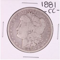 1881-CC $1 Morgan Silver Dollar Coin