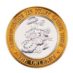 .999 Silver The Orleans Hotel & Casino Las Vegas, NV $10 Casino Token Limited Edition