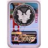 Image 2 : 2019-S $1 Proof American Silver Eagle Coin NGC PF69 Ultra Cameo Bridge Core