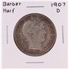 1907-D Barber Half Dollar Coin