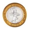 Image 1 : .999 Fine Silver Harveys Resort Lake Tahoe, Nevada $10 Limited Edition Gaming Token