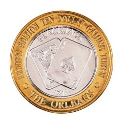 .999 Silver The Orleans Hotel & Casino Las Vegas, NV $10 Casino Token Limited Edition