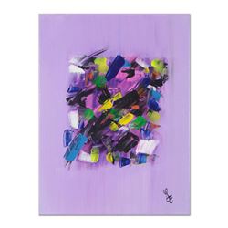 George Marlowe "Lilac Fantasy" Original Acrylic On Canvas