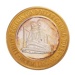 .999 Silver Nevada Landing Jean, NV $10 Casino Limited Edition Gaming Token