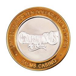 .999 Silver Palms Casino Las Vegas, NV $10 Casino Limited Edition Gaming Token