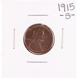 1915-S Lincoln Wheat Cent Coin