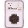 Image 1 : 1829 Coronet Head Large Cent Coin NGC G6BN