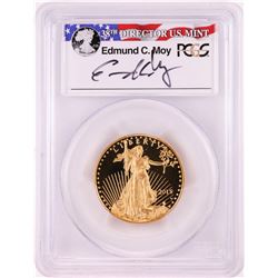 2015-W $25 Proof American Gold Eagle Coin PCGS PR70DCAM Moy Signature FDOI PA