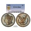 Image 1 : 1895 $1 Proof Morgan Silver Dollar Coin PCGS PR62