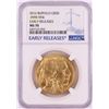 Image 1 : 2016 $50 American Gold Buffalo Coin NGC MS70 Early Releases