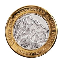 .999 Fine Silver Caesars Tahoe Lake Tahoe, Nevada $10 Limited Edition Gaming Token