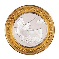 .999 Silver Shooting Star Casino Mahnomen, MN $10 Casino Limited Edition Gaming Token