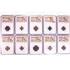 Image 1 : Lot of (10) Ancient Roman Empire Coins NGC Certified