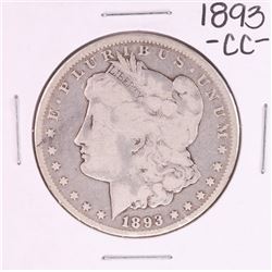 1893-CC $1 Morgan Silver Dollar Coin