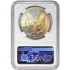 Image 3 : 1881-S $1 Morgan Silver Dollar Coin NGC MS62 Amazing Toning