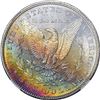 Image 5 : 1881-S $1 Morgan Silver Dollar Coin NGC MS63* Star CAC Amazing Toning