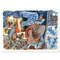 Theo Tobiasse (1927-2012) "Des Fruits Por Bathsabee" Limited Edition Lithograph