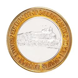 .999 Fine Silver Boulder Station Las Vegas, Nevada $10 Limited Edition Gaming Token