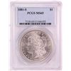 1881-S $1 Morgan Silver Dollar Coin PCGS MS65