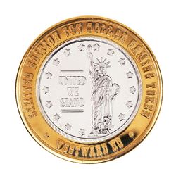 .999 Silver Westward Ho Casino Las Vegas $10 Casino Limited Edition Gaming Token