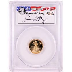 2015-W $5 Proof American Gold Eagle Coin PCGS PR70DCAM Moy Signature FDOI Denver