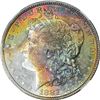 Image 5 : 1881-S $1 Morgan Silver Dollar Coin NGC MS62* Star CAC Amazing Toning