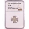 Image 1 : 1626 KB Hungary Denar 'Madonna and Child' Coin NGC XF40