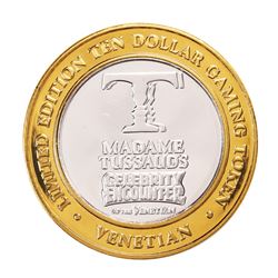 .999 Silver The Venetian Las Vegas Nevada $10 Casino Limited Edition Gaming Token