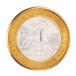 .999 Silver Rio Suite Hotel & Casino Las Vegas, NV $10 Limited Edition Gaming Token