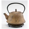 Image 1 : Chinese Bronze Teapot with Stand