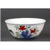 Image 3 : Three Doucai Porcelain Chicken Cups Chenghua Mark