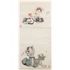 Image 1 : Signed Chinese Watercolor on Scroll