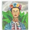 Image 2 : Frida Kahlo Mexican Modernist Oil on Canvas