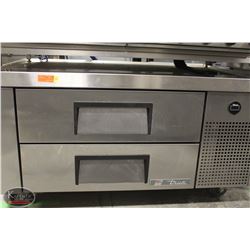 BAILIFF SEIZURE: TRUE 2-DRAWER CHEF'S BASE W/