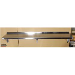 NEW 72"X14" STAINLESS STEEL WALL SHELF