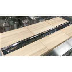 NEW 44" STAINLESS STEEL ORDER RAIL