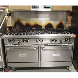 BAILIFF SEIZURE: GARLAND 10 BURNER NAT GAS RANGE