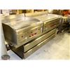 Image 5 : 8' S/S COMMERCIAL GRILL LINE W/ CHEF'S BASE - 3 PC