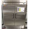 Image 1 : BAILIFF SEIZURE TRUE S/S 2-DOOR FREEZER ON CASTORS