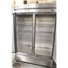 Image 3 : BAILIFF SEIZURE TRUE S/S 2-DOOR FREEZER ON CASTORS