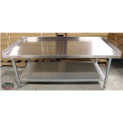 NEW 30"X60"X24" STAINLESS STEEL EQUIPMENT STAND W/