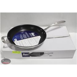 NEW UPDATE INTERNATIONAL 12" S/S FRY PAN W/