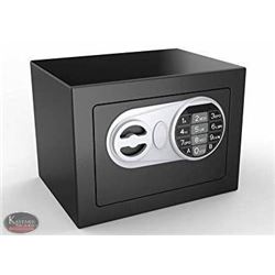 NEW PROGRADE 9"X6-7/8"X6-7/8" ELECTRONIC SAFE