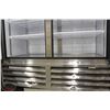 Image 7 : BEVERAGE-AIR UPRIGHT S/S SOLID DUAL DOOR FREEZER
