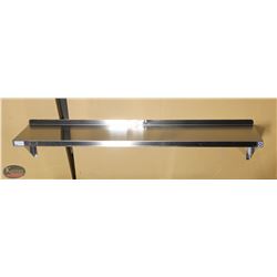 NEW 60"X12" STAINLESS STEEL WALL SHELF
