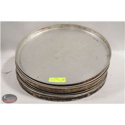 8 EXTRA LARGE 18" PIZZA PANS