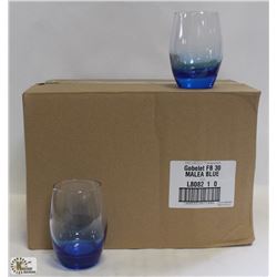 BLUE MALEA HIBALL TUMBLER 12.5OZ, MADE IN FRANCE