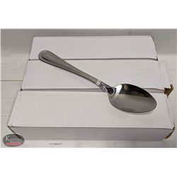 LOT OF 36 NEW JOHNSON ROSE PACIFICA DINNER SPOONS