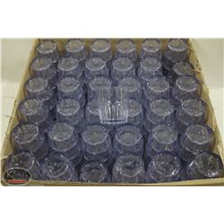 BOX WITH 180 PLASTIC TUMBLER ROCKS GLASS